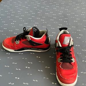 Air Jordan’s Red Boys Used Major In Mint Condition Still Take To Shoe Repair